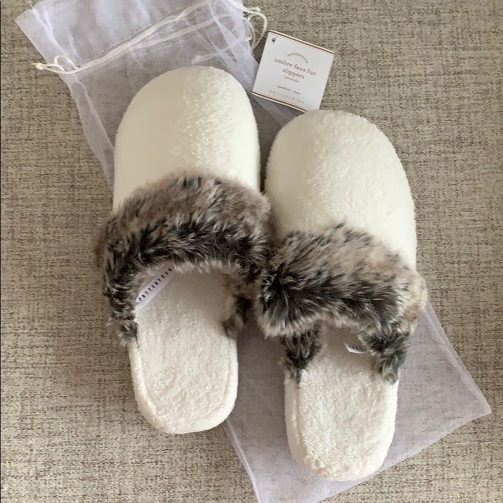 Pottery Barn Slippers